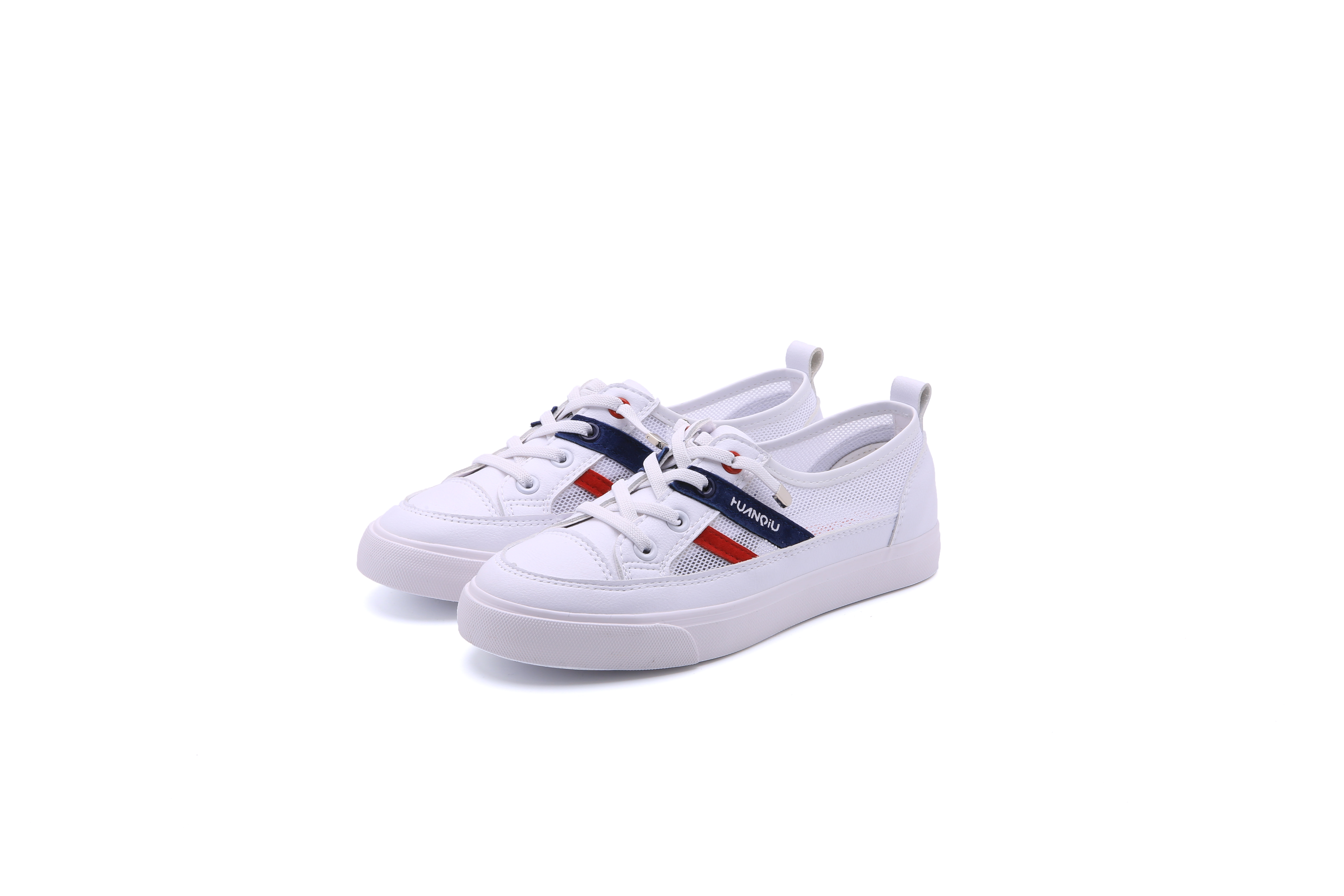 Hot sale wholesale white breathable casual shoes women casual shoes 