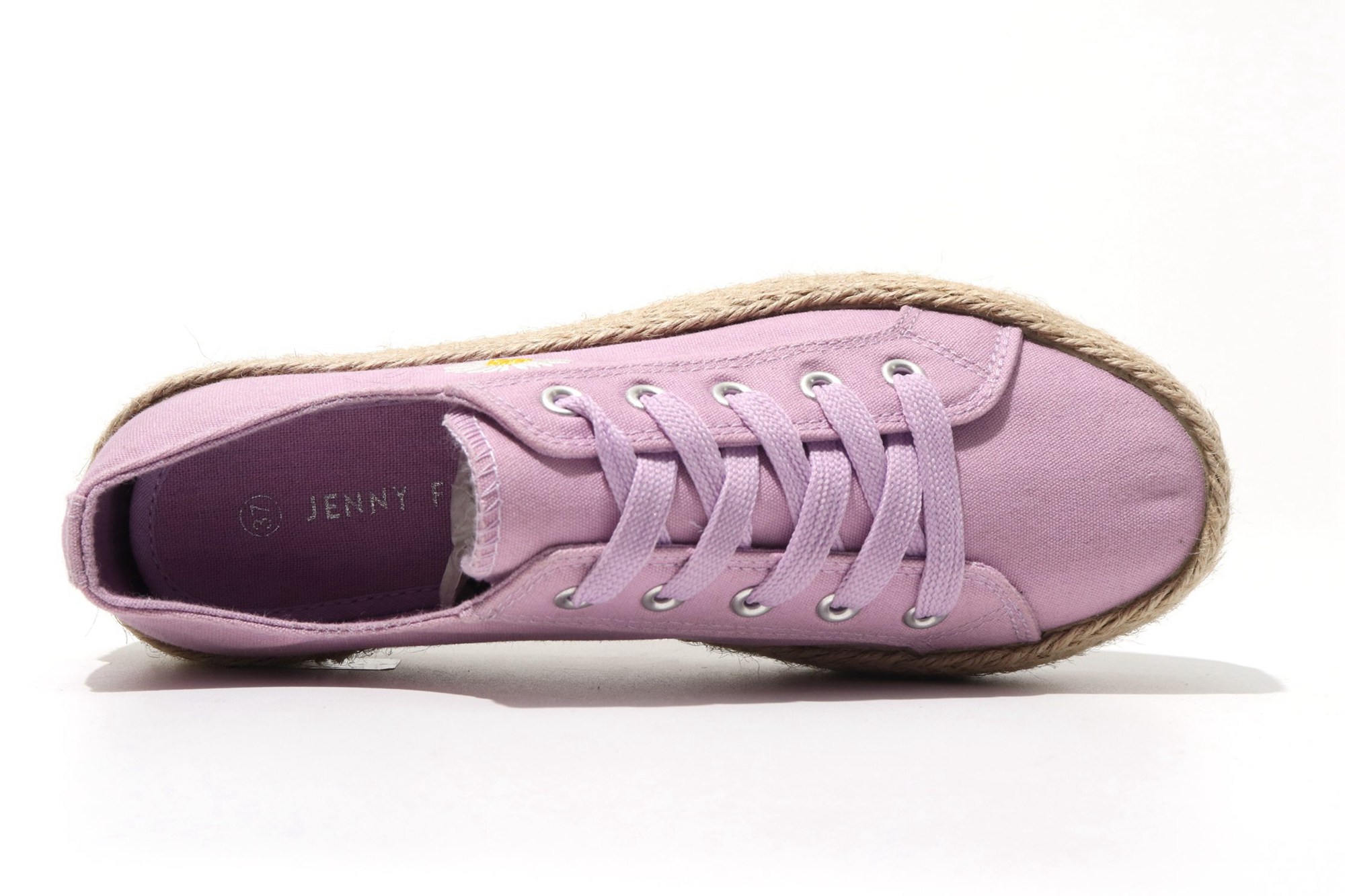 LADY THICK-SOLED HEMP ROPE SHOES