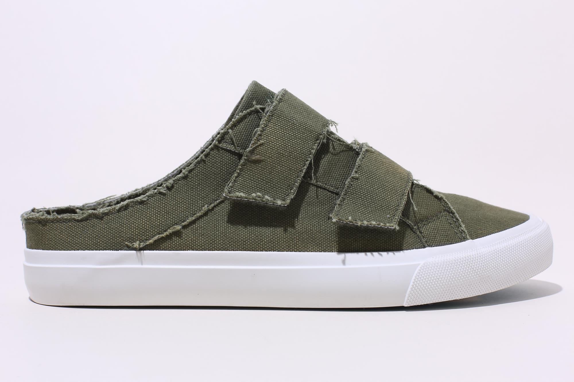 Wholesale Factory Direct Shoes Textile Khaki Women Casual Canvas Shoes