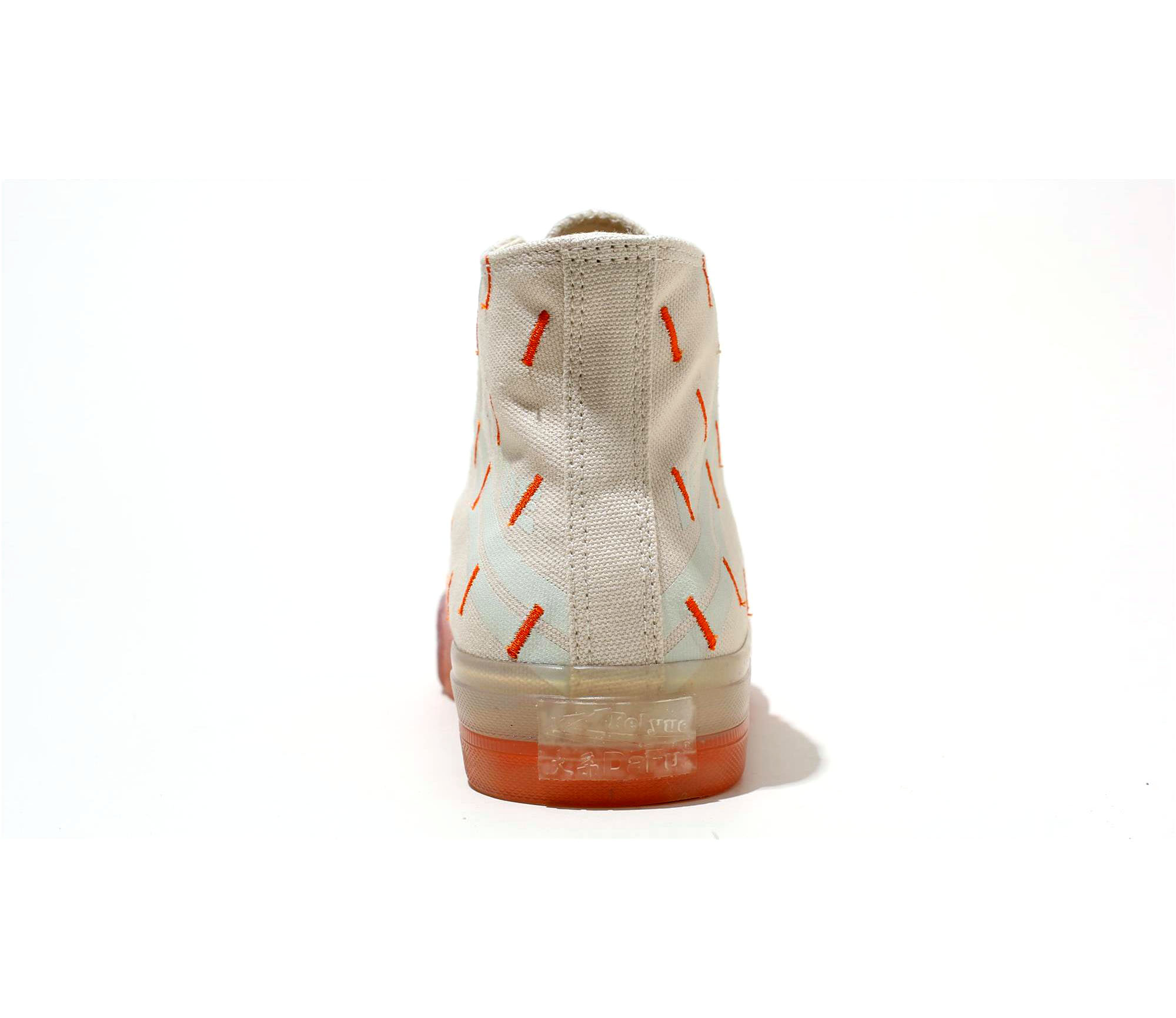 Classic Canvas Shoes High-top Sneakers Transparent sole